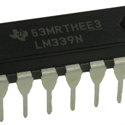5 x Texas Instruments LM339N LM339 Free Shipping New and Authentic - USA Seller image 1