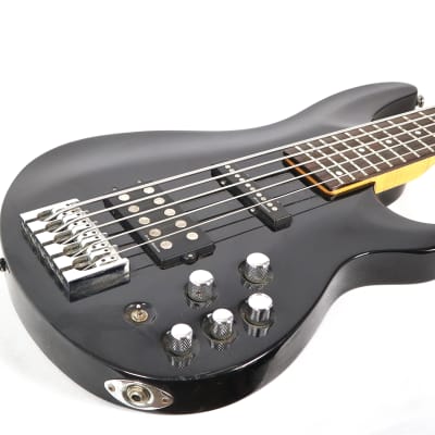 Schecter Diamond Series CV-5 Electric Bass Guitar w/ Gig Bag Highly Figured Neck image 4