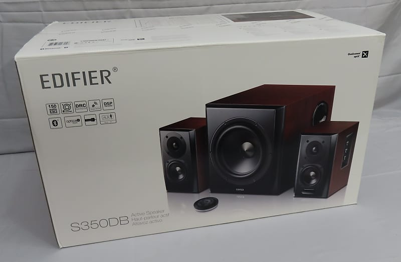 New Edifier S350db Bookshelf & Subwoofer 2.1 Powered Speaker 