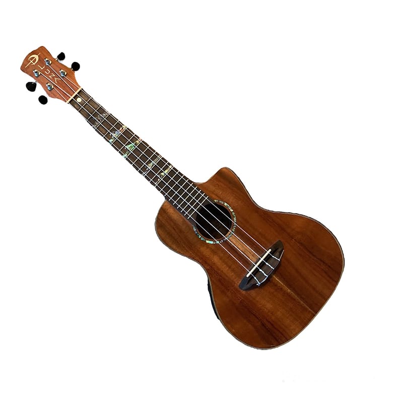 Luna High Tide Koa Concert Ukulele Acousticelectric Reverb 6723