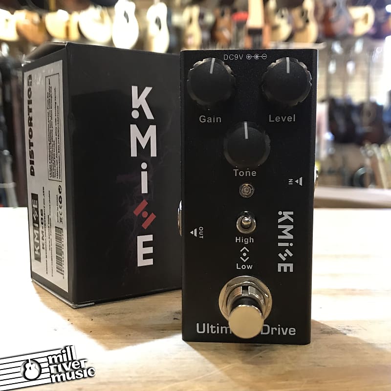 Kmise Ultimate Drive Distortion Effect Pedal KM02 w/Box Used