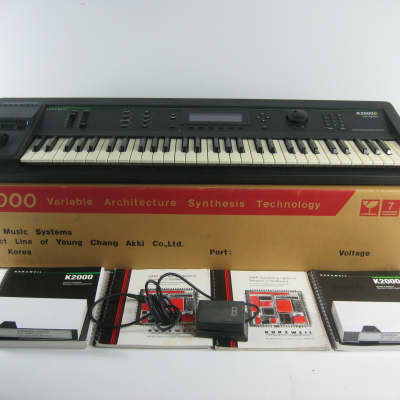 KURZWEIL K2000S Sampler K2000 + Orchestral ROM + New Backlight w
