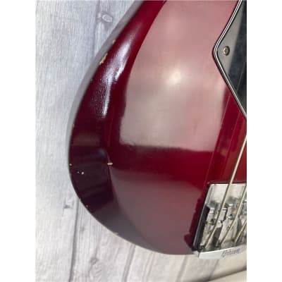 Gibson USA Victory Bass, 1981, Silver Candy Apple Red, Second-Hand image 8