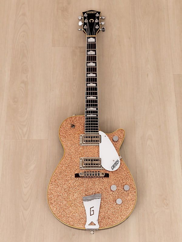 1990 Gretsch Sparkle Jet 6129 Electric Guitar w/ Champagne | Reverb