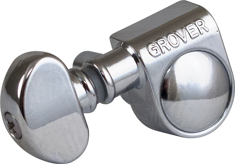 Tuners Grover, Mini Lock Roto, Lefthanded, Chrome, 6/Line Reverb