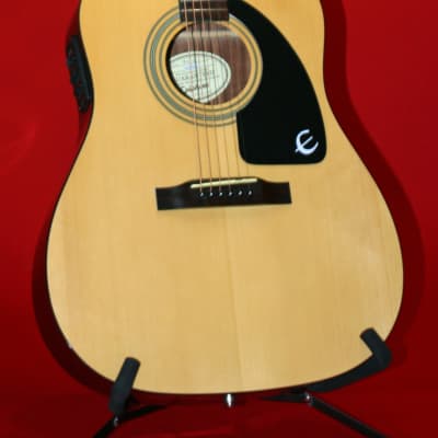 Epiphone AJ-100/EN Acoustic Electric Guitar By Gibson | Reverb