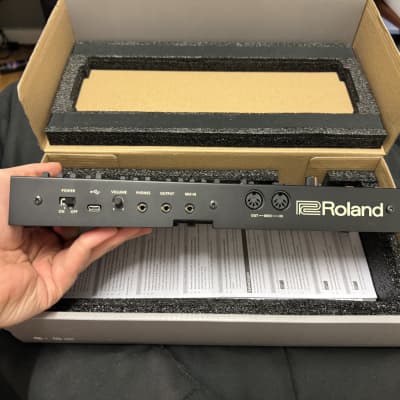 Roland JU-06A Boutique Series Synthesizer Module 2019 - Present - Black image 3