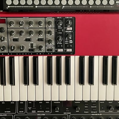Nord Wave 49-Key 18-Voice Polyphonic Synthesizer 2007 - 2013 - Red