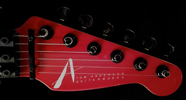 Tom Anderson Translucent Red Grand Am Custom Stratocaster