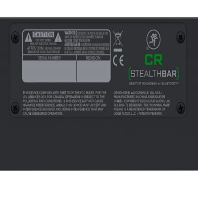 Mackie CR StealthBar Desktop Computer PC Soundbar w/Bluetooth For Gaming image 6