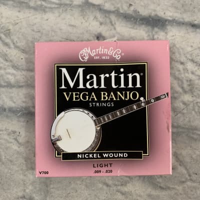 Martin V700 Vega Banjo Strings Light .009-.020 image 1