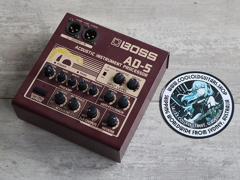 Boss AD-5 Acoustic Instrument Processor | Reverb