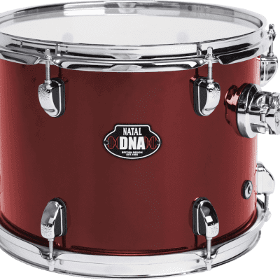 Natal Drums DNA 5 Piece Drum Kit - RED - K-DN-UF22-RE w/ Free Drum Throne image 2