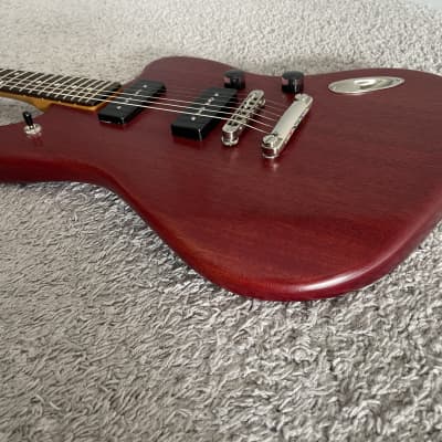 Fender Modern Player Jaguar 2011 MIC P90 Transparent Red Rare Guitar + Gig Bag image 4