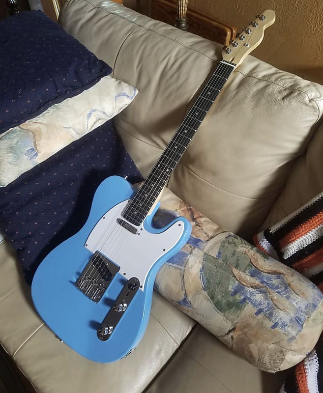 Howling Dog Guitars Tele Style 2018 Sonic Blue image 1