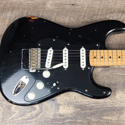 MyDream Partcaster Custom Built -Gilmour's Black Strat Spirit image 3
