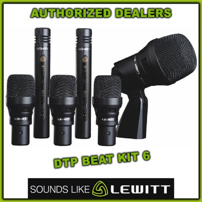LEWITT BEAT KIT 6 NEW  AUTHORIZED DEALERS! Microphone Drum Package mic image 2