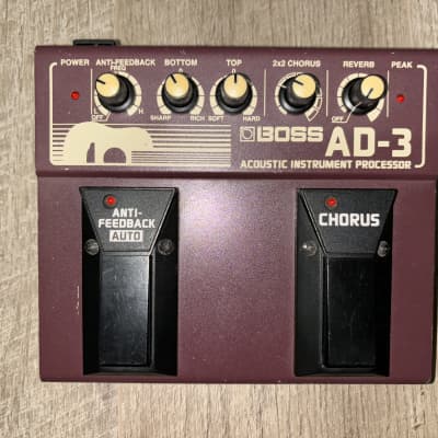 Reverb.com listing, price, conditions, and images for boss-ad-3-acoustic-instrument-processor