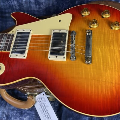 NEW ! 2024 Gibson Custom Shop 1959 Les Paul Factory Burst - Authorized Dealer - Hand Picked Killer Flame Top - VOS - 8.45lbs - G02749 image 6