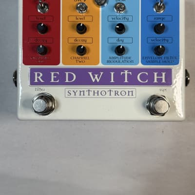 Reverb.com listing, price, conditions, and images for red-witch-synthotron