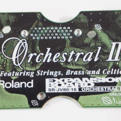 Roland SR-JV80-16 Orchestral II Expansion Board