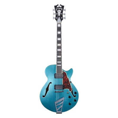 D'Angelico Premier SS w/ Stairstep Tailpiece - Ocean Turquoise - Open Box image 2