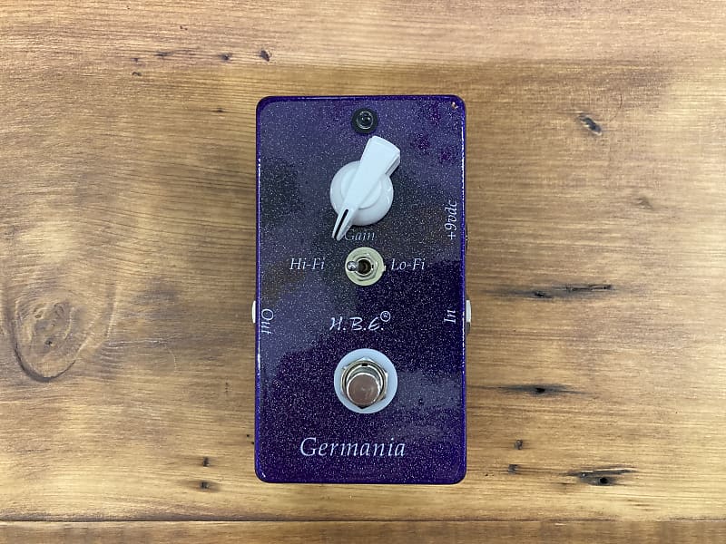 HomeBrew Electronics H.B.E Germania treble booster! NOS RCA germanium  transistor fuzz