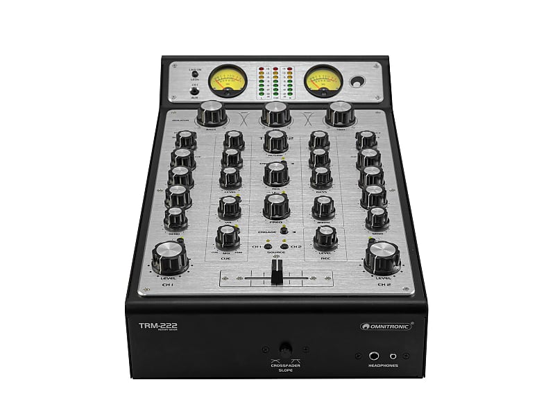 未開封品！Omnitronic TRM-222 ロータリーDJミキサー Omnitronic TRM-222 - 2-Channel Rotary Mixer