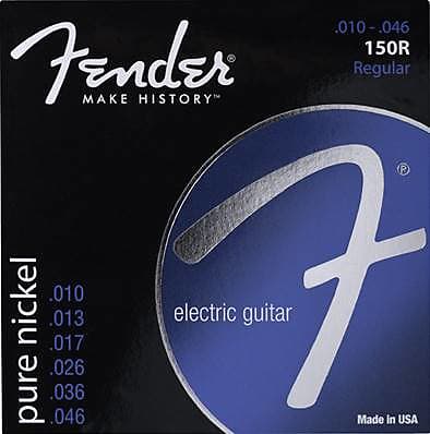 Fender Jeu de cordes électriques Fender 150R Nickelplated Steel 10-46 image 1