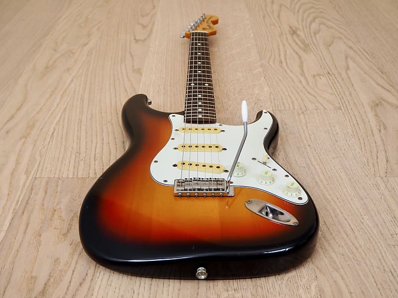 1987 Squier by Fender '62 Stratocaster Electric Guitar Sunburst Japan MIJ  Fujigen w/ Case