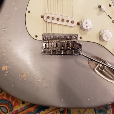 Rittenhouse S Style guitar 2019 Silver image 3