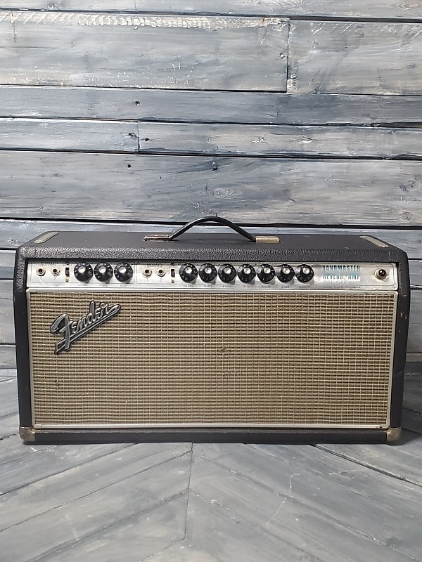 Used Fender 1968 Bandmaster Reverb Electric Guitar Amp Head Reverb