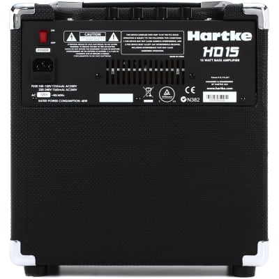 Hartke HD15 15-Watt Bass Combo Amplifier image 5