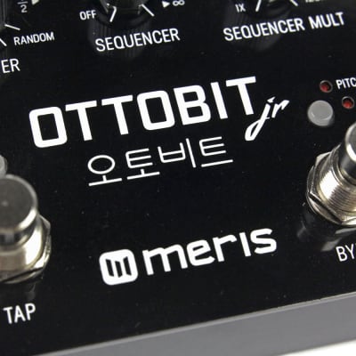 Meris Ottobit Jr. Stereo Bitcrusher Pedal with Low-Pass Filter and Tap Tempo image 7