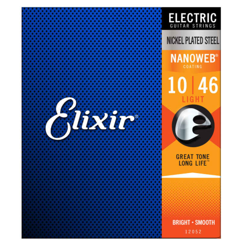 Photos - Strings Elixir Nickel Plated Steel Electric Guitar  with NANOW... Standard 