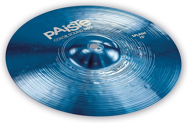 Paiste 12 inch Color Sound 900 Blue Splash Cymbal image 1