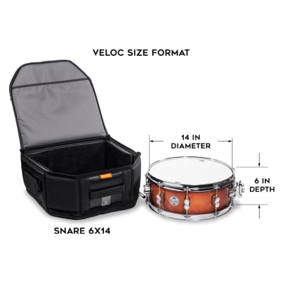 Gruv Gear VELOC 6x14" Snare Drum Bag VSNR-6X14 Bild 16