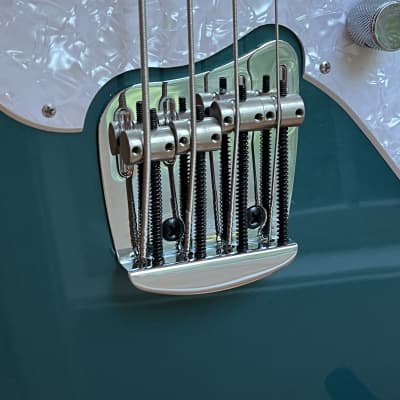 Fender Classic Player Rascal Bass in Ocean Turquoise w Original Hang Tags & Packet image 4
