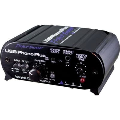 ART USBPHONOPLUSPS USB Phono Plus Phono Preamp with USB image 2
