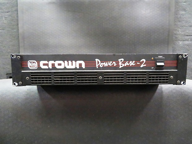 Crown Power Base 2 2-Channel Power Amplifier Bild 1