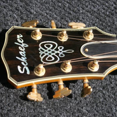 Schaefer Archtop Acoustic Mike Overly Custom 1999 Serial #5 image 11