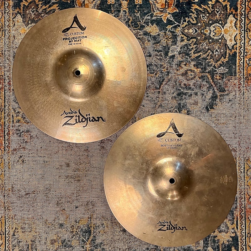 Zildjian a custom outlet projection hi hats