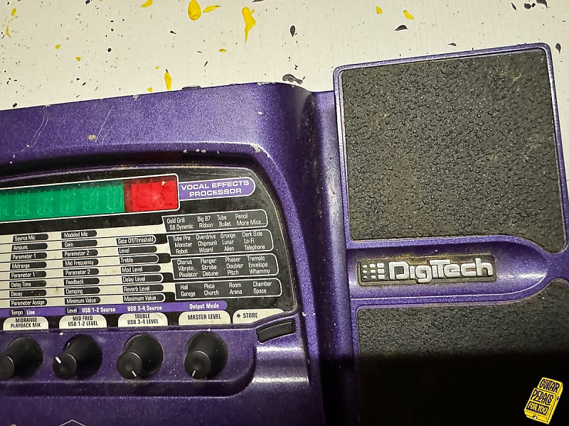 DigiTech Vx400 ボーカルエフェクター 管楽器にも 良い