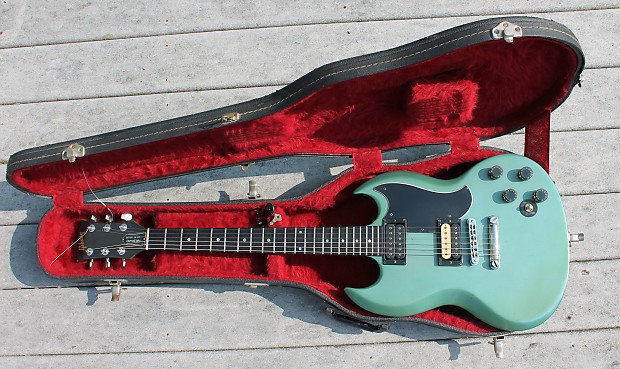 1981 Gibson Firebrand "THE SG" Deluxe.  Pelham Blue. A WILD consignment. image 1