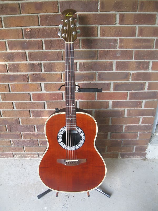 Ovation Ultra Series Semi Acoustic Guitar Made in USA 1983