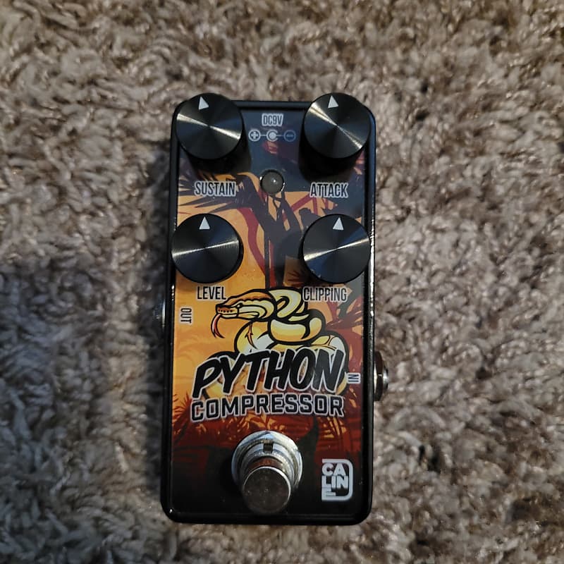 Caline G012 Python Compressor 2020s - Black | Reverb