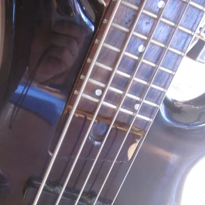 Used Fernandes Gravity 5 Deluxe Bass Transparent Purple #FG04090651 image 6