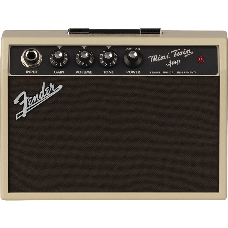 Fender Mini '65 Twin Amp Blonde - light Combo Amp for Electric Guitars Bild 1