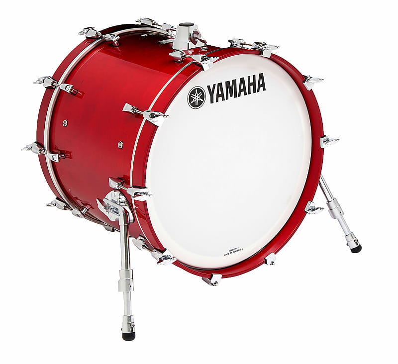 Yamaha Absolute Hybrid Maple  20" Bass Drum AMB2016-RAU  Red Autumn image 1