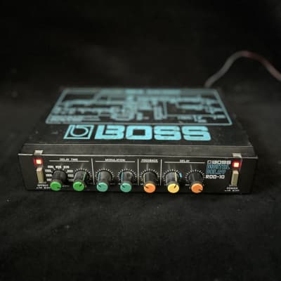Boss Digital Delay RDD 10 Micro Rack Series | Complete Demo